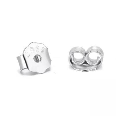 Des accessoires de bricolage de papillons pour l'oreille arrière 925 Sterling Silver