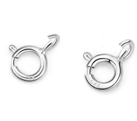 Clamps de homard argenté 925 à la personnalisation