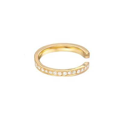 Jeux de pavé arc-en-ciel classique pour femmes Cube Zircon 925 Sterling Ornelier en argent