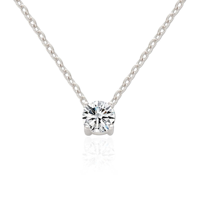 Chaîne en argent sterling 8 mm, en argent clair, en or 18 carats