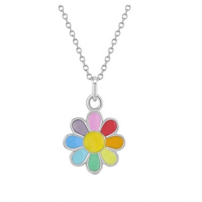 Colliers en argent sterling pour enfants et jeunes filles