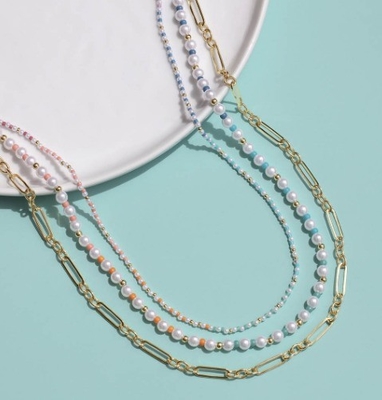 Collier en argent sterling de 8 pouces et 925 centimètres largeur de 2,2 mm Collier en or de 18 carats