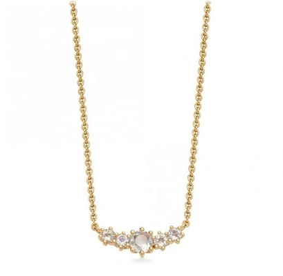 Collier de pierre précieuse en or 925 argent sterling rubis avec chaîne de câbles