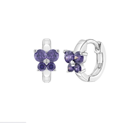 Des boucles d'oreilles de papillons pour l'occasion