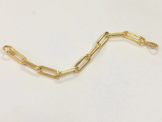 Bracelet en laiton épais 18K Chaîne en or pour hommes et femmes de différentes longueurs par Karen