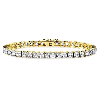 Unisexe, fait à la main, en or 18K, en hip hop, en glace, en coupe carrée, en diamant, en argent sterling.