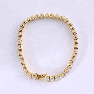 Unisexe, fait à la main, en or 18K, en hip hop, en glace, en coupe carrée, en diamant, en argent sterling.