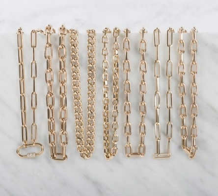 Collier en argent ovale en argent sterling 925 avec OEM