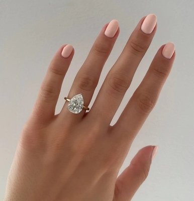 Rings de mariage en argent sterling 925