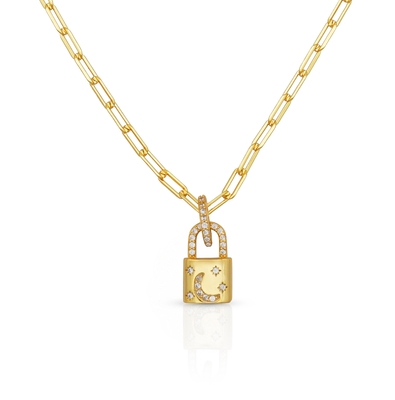 Collier en or de 18 carats pour le mariage