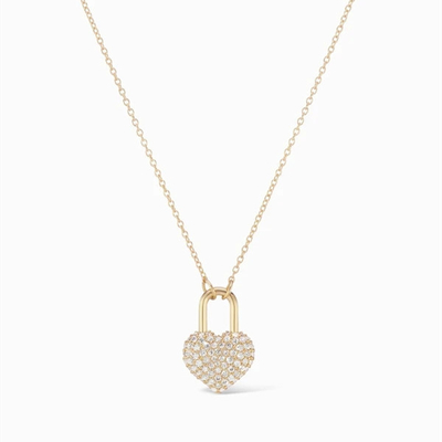 Je vous présente le collier en or 925 Sterling Silver Heart