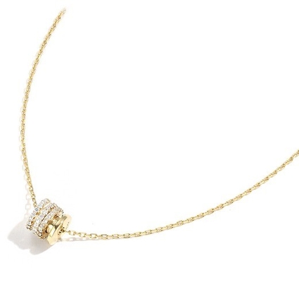 Collier de cercle en or 18K pour femmes