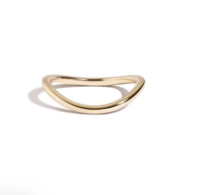 Elegantes bagues en acier inoxydable pour filles.