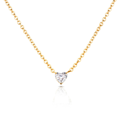 Collier de femme plaqué en or 18K