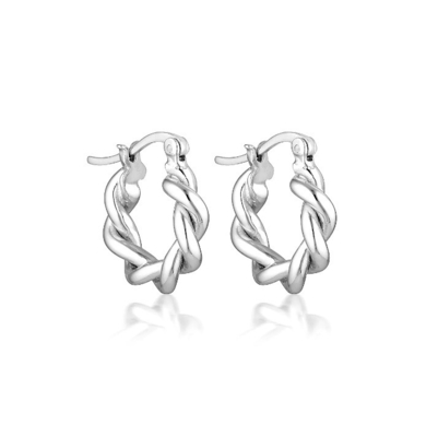 15 mm Boucle de boucle creuse creuse Boucles d'oreilles de mode pour femmes bijoux