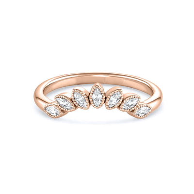 925 argent sterling CZ pierre précieuse diamant anneau de mariage empilable bijoux