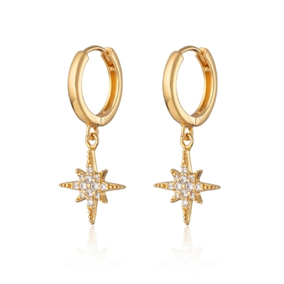 Des boucles d'oreilles en or 925 en or
