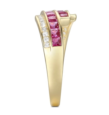 Rings de déclaration en diamant pour femmes taille 6 - taille 10