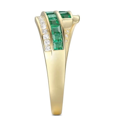 Rings de déclaration en diamant pour femmes taille 6 - taille 10
