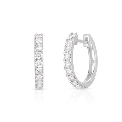 Type de bijoux Boucles d'oreilles 18K plaqué en or CZ Boucle de couchage pour femmes 925 Sterling Silver