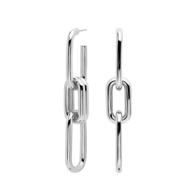 Des boucles d'oreilles en argent plaqué en or et en argent personnalisé