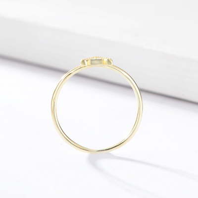 Jeux d'or en argent massif 925 bijoux personnalisés bagues d'éternité pour femmes hommes 2023 bijoux en or unisexe