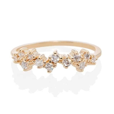 925 bijoux en argent sterling mini claire CZ bagues pour femmes