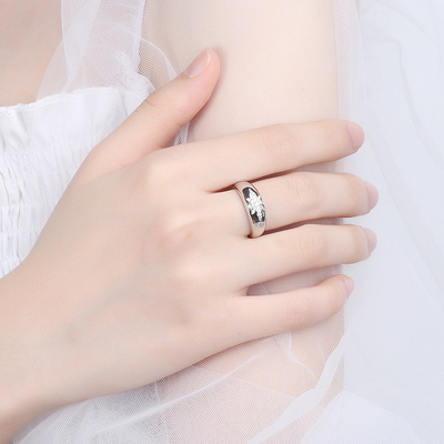 Unisexe Alibaba-Shopping en ligne Anneaux en argent sterling 925