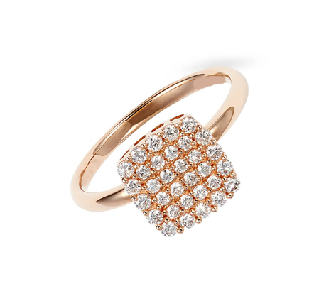 2024 Anneaux Brésilien Pave Blanc CZ Anneaux en argent pour bijoux de qualité