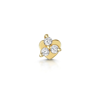 OEM Constella Boucles d'oreilles en or blanc 925 18 carats Boucles d'oreilles en or blanc