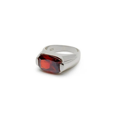 Joyaux de mariage 925 Sterling Silver CZ Anneaux diamantés avec couleur de pierre en option 2024