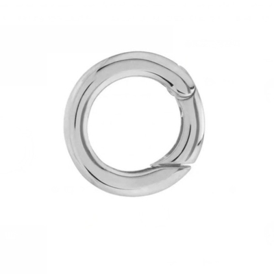 14K or plaqué rond Charm Améliorateur Connecteur Collier Joaillerie Type Pendants Ou Charms Utilisation