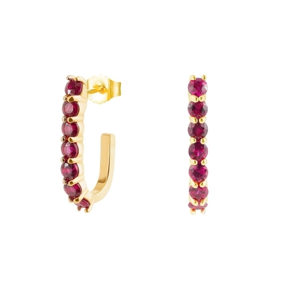 Des boucles d'oreilles à la mode 925 Sterling Silver 14k Gold Boucles d'oreilles à la mode pour femmes Jeunes Jeux