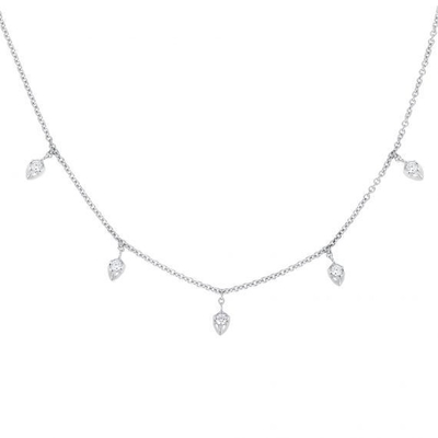 Chaîne dorée de 18 carats 925 Sterling Silver Collier fin pour femmes