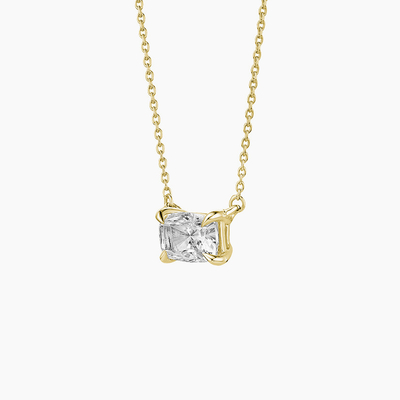 Coupe ovale 5A Zirconia blanche coube pendentif de pierre précieuse brillante Colliers pour femmes bijoux classiques