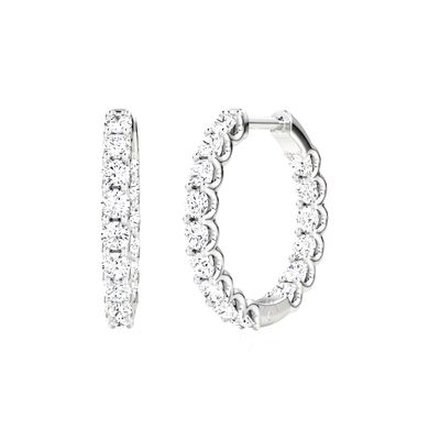 Des boucles d'oreilles en argent fin parfaites pour n'importe quelle occasion