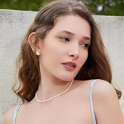 Lapin de Pâques Boucles d'oreilles de perle Dignité Zircon étalons lapin carotte Cute bijoux cadeaux