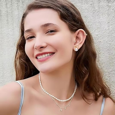 Lapin de Pâques Boucles d'oreilles de perle Dignité Zircon étalons lapin carotte Cute bijoux cadeaux