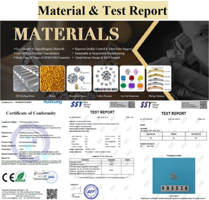 Boucles d'oreilles créoles pavées pendantes en zircon plaqué or 14 carats tendance, avec un diamètre de profil de 9,5 mm et une longueur totale de 12 mm