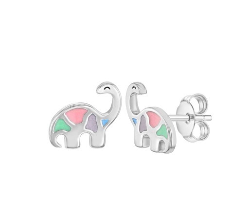 Des boucles d'oreilles en argent 925 pour les petites filles