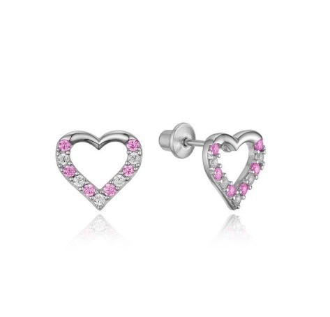 Des boucles d'oreilles à vis pour enfants en argent sterling 925