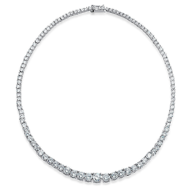 Chaîne de tennis glacée Mix blanc CZ Pong Collier de glace pour les amateurs de hip hop