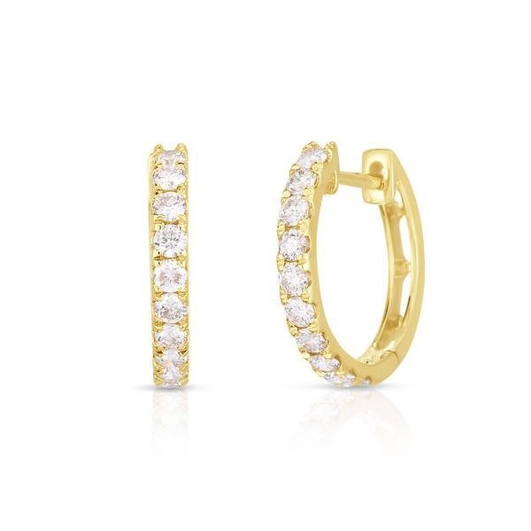 Type de bijoux Boucles d'oreilles 18K plaqué en or CZ Boucle de couchage pour femmes 925 Sterling Silver