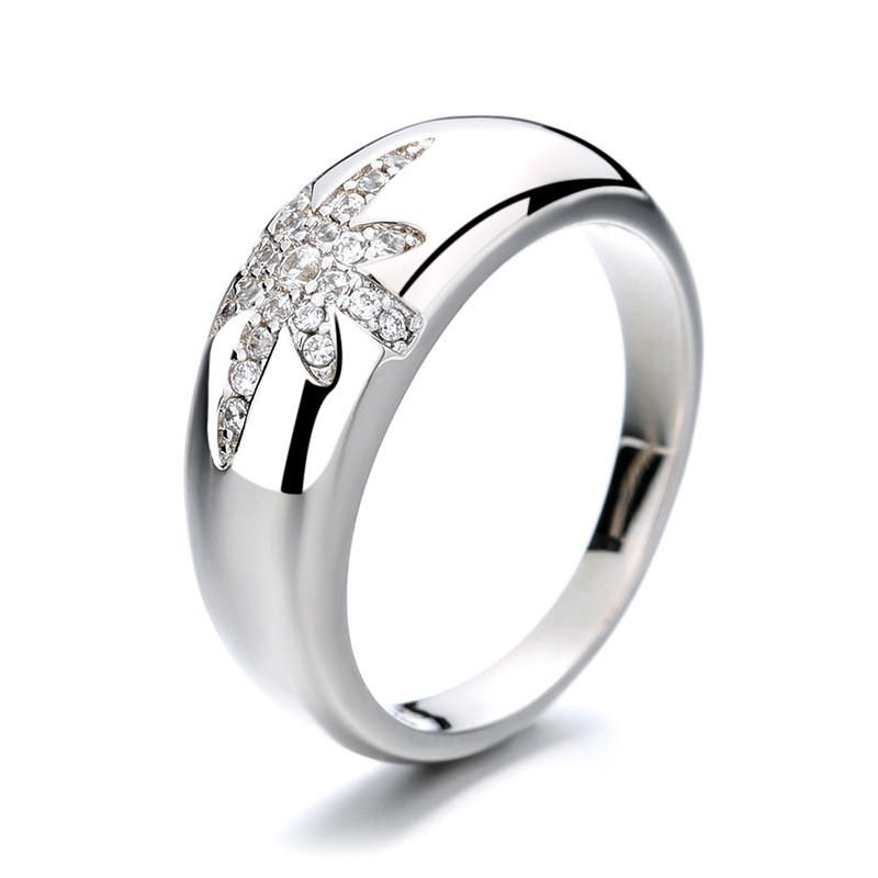 Unisexe Alibaba-Shopping en ligne Anneaux en argent sterling 925