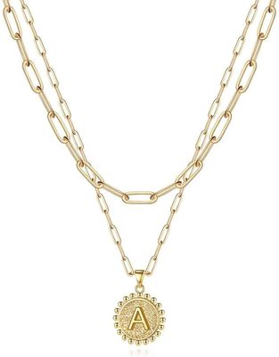 Collier empilable à double pendentif en argent sterling 925 fait à la main avec livraison en 30 jours