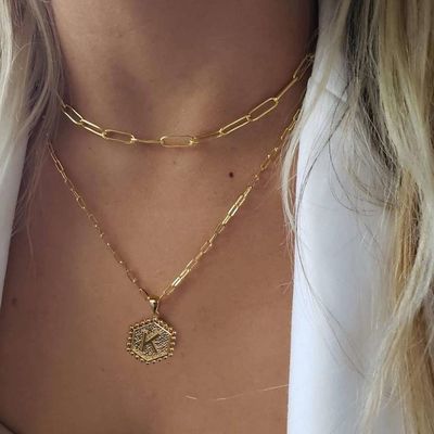 Collier empilable à double pendentif en argent sterling 925 fait à la main avec livraison en 30 jours