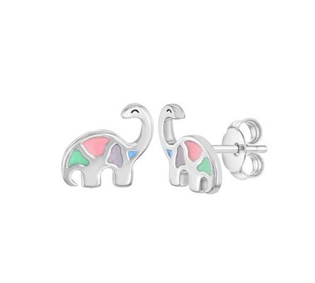 Des boucles d'oreilles en argent 925 pour les petites filles