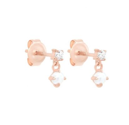 Perles blanches 925 argent sterling perles faites à la main pour femmes