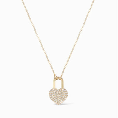 Je vous présente le collier en or 925 Sterling Silver Heart