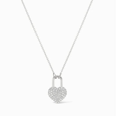 Je vous présente le collier en or 925 Sterling Silver Heart